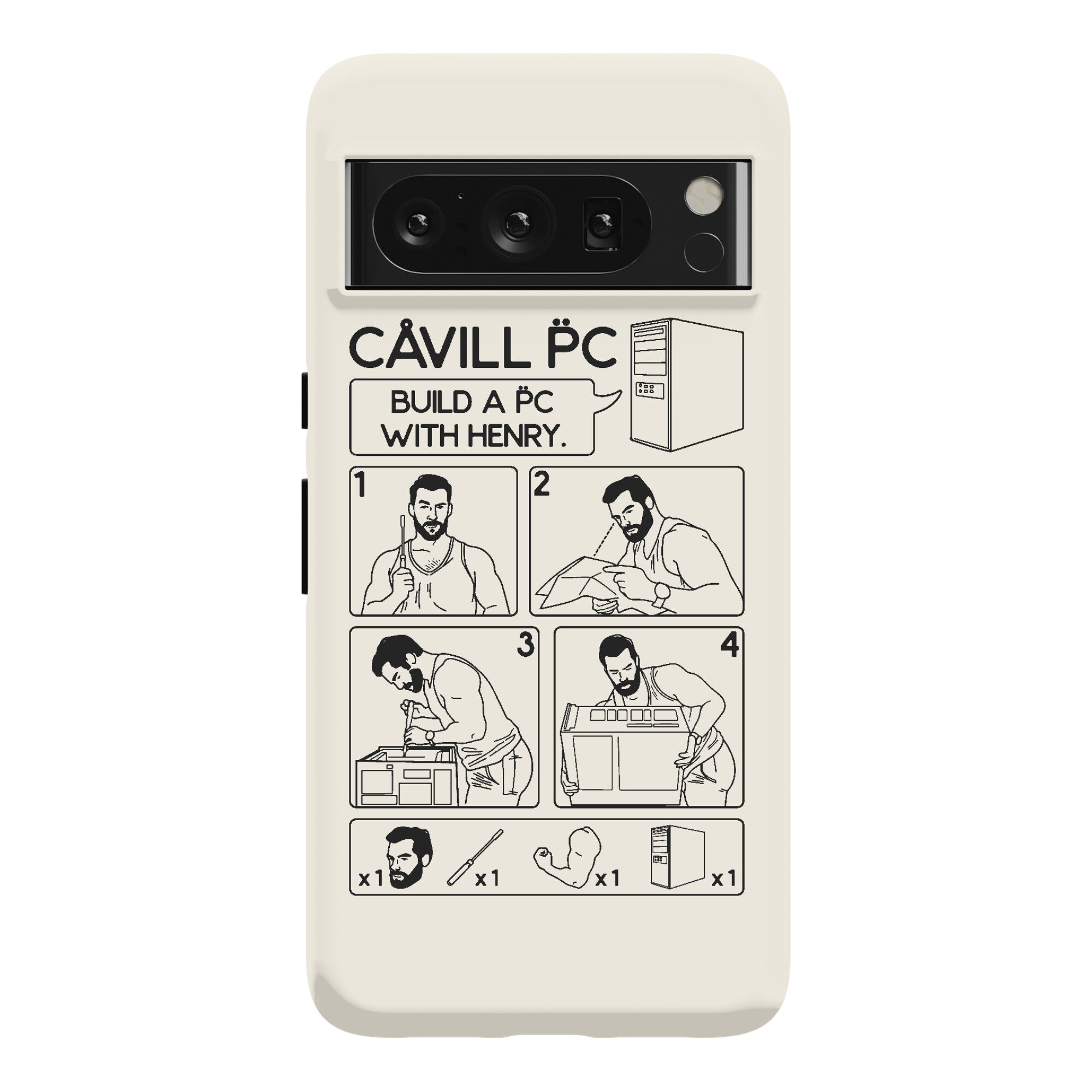 Cavill PC Parody Phone Case